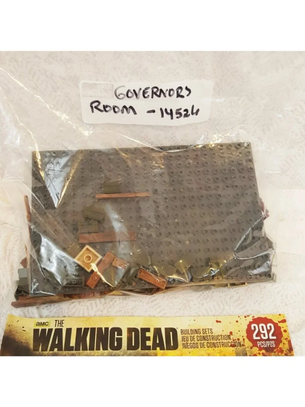 McFarlane The Walking Dead The Governors Room 14526 Boiler Room 14558 Building